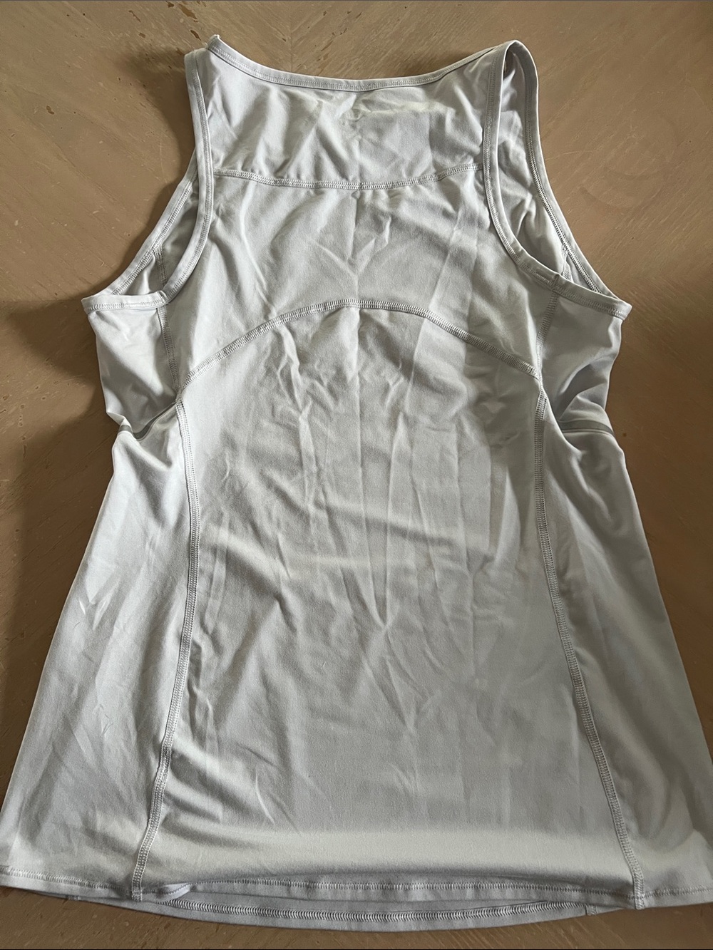 Athleta White Racerback Performance Tank - Picture 5 of 5